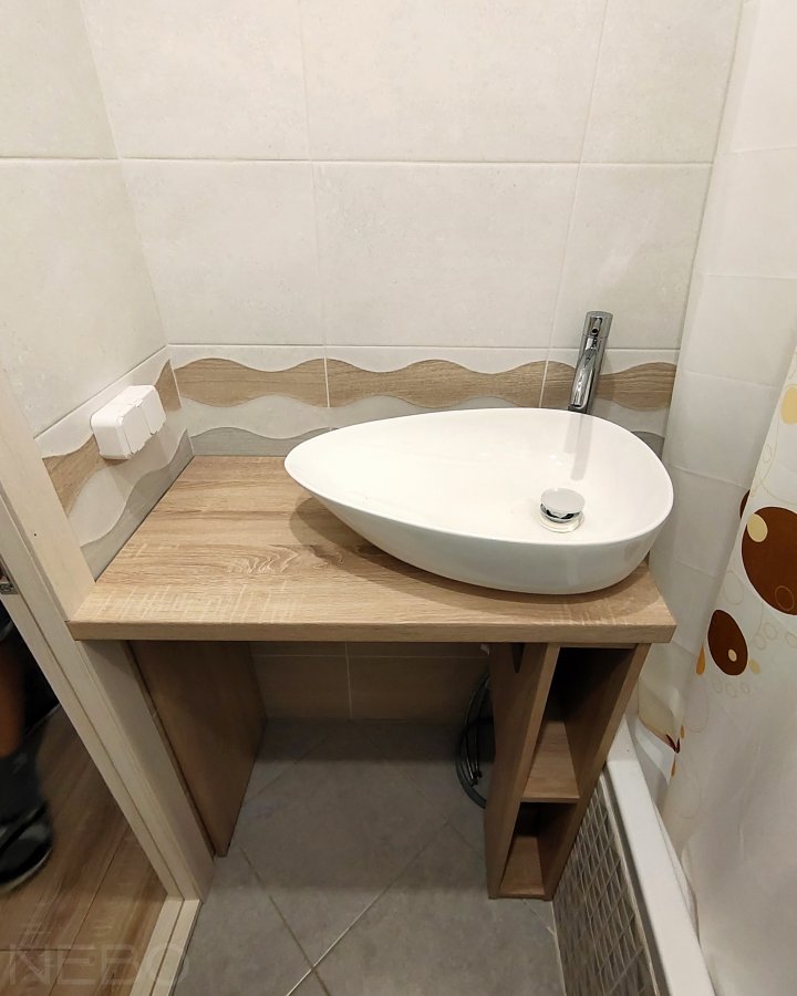 Столешница на стиральную машину в ванную без раковины