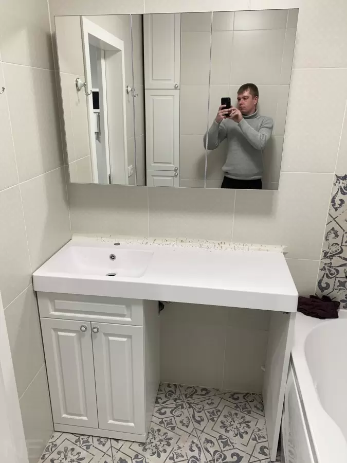Зеркальные шкафы в ванную комнату от производителя