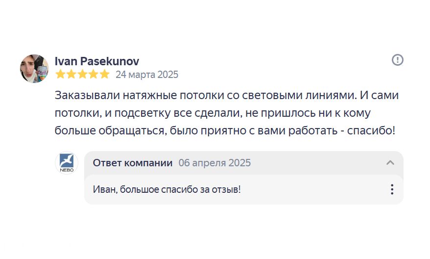 Отзыв: Иван, Минск, ул. Чюрлёниса