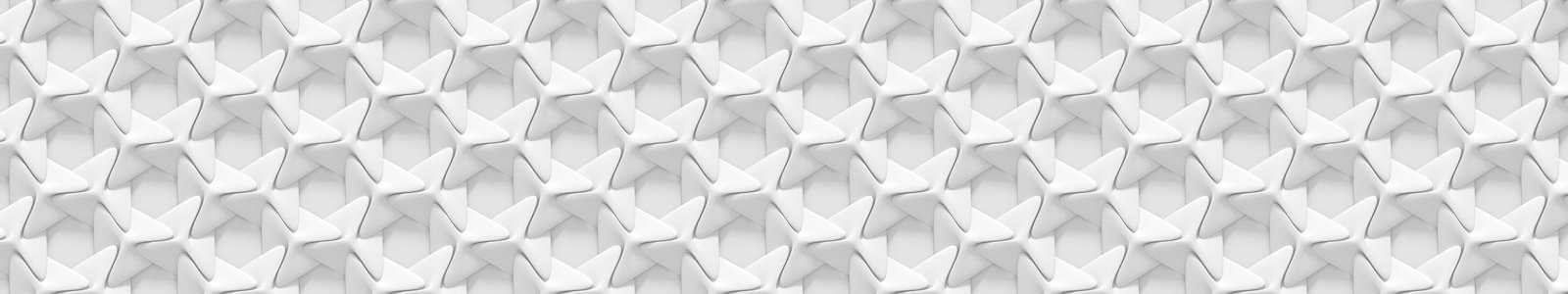 №7010 - Белые фигуры 3D, абстрактный паттерн
