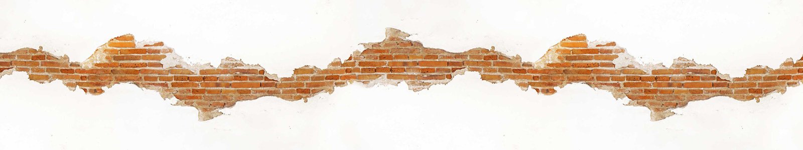 №7118 - Кирпичная вставка в оштукатуренной светлой стене