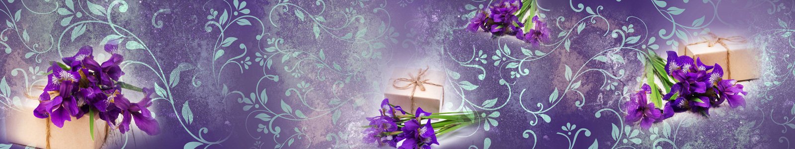 №7773 - Фиолетовые ирисы