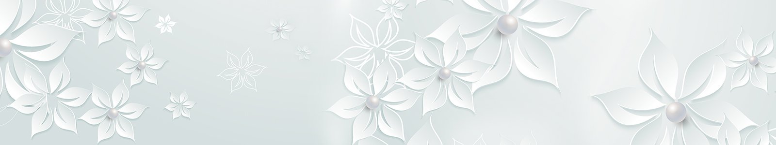 №8031 - Абстрактные цветы на градиентном фоне