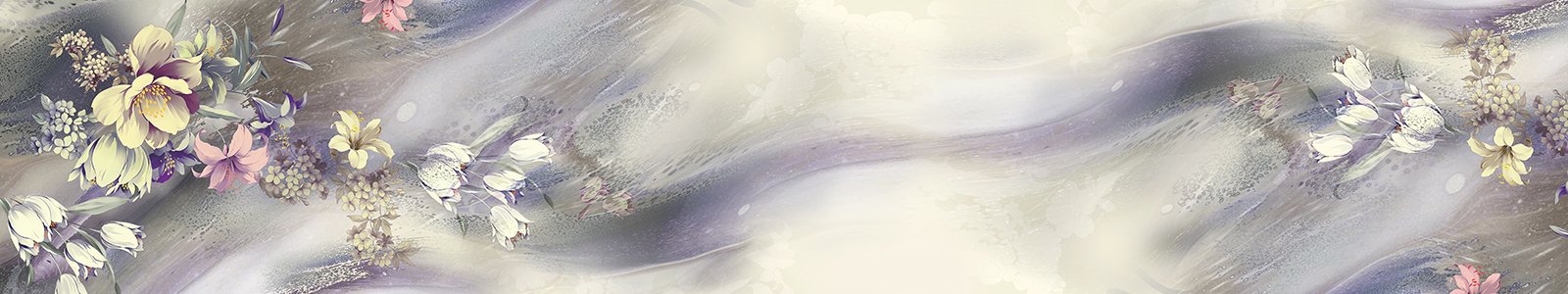 №8075 - Цветочная композиция на абстрактном фоне