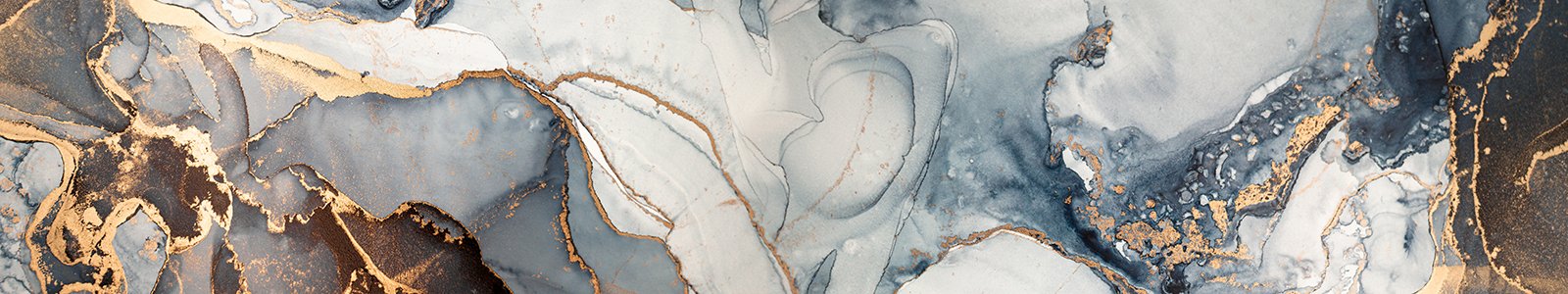 №8143 - Имитация пестрой мраморной плиты с золотыми прожилками, выполненная в технике спиртовых чернил