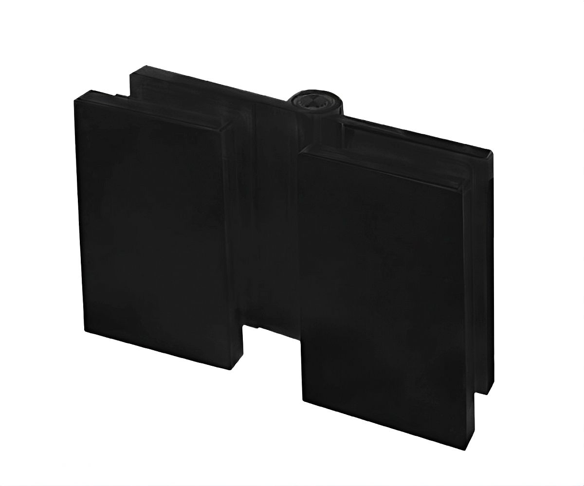 FGD-356 BR/Black - Петля Liguria, стекло-стекло 180°, черный