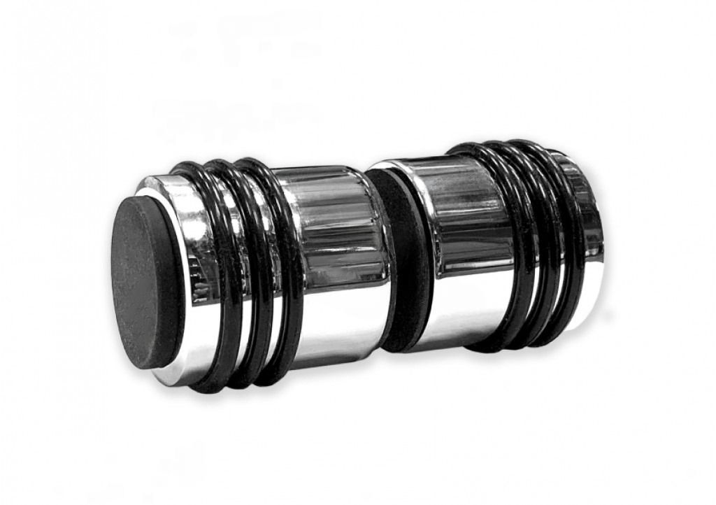 FGD-288 BR/CR - ручка-кноб с резиновым торцом (демпфером)