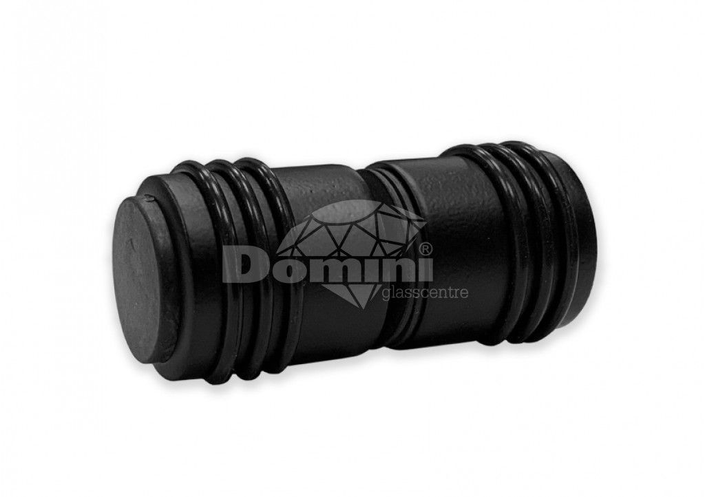FGD-288 BR/Black - ручка-кноб с резиновым торцом (демпфером)