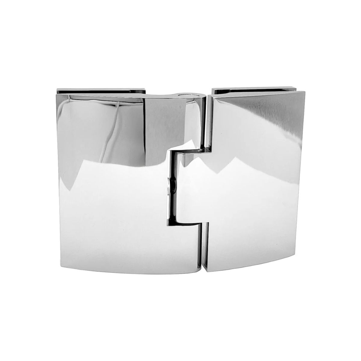 Петля Европа FDP-113 br/cr, стекло-стекло 180°, хром
