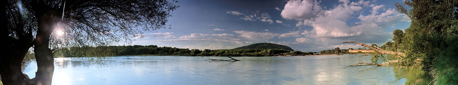 №1455 - Закат на реке Тисы
