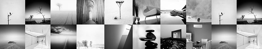 №3096 - Черно-белый коллаж для ценителей искусства фотографии