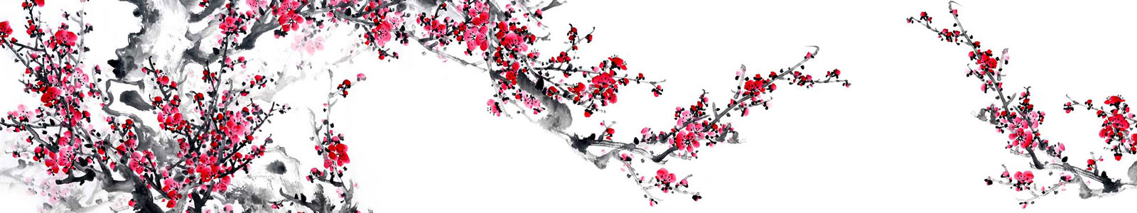 №3233 - Цветение сливы, китайская живопись