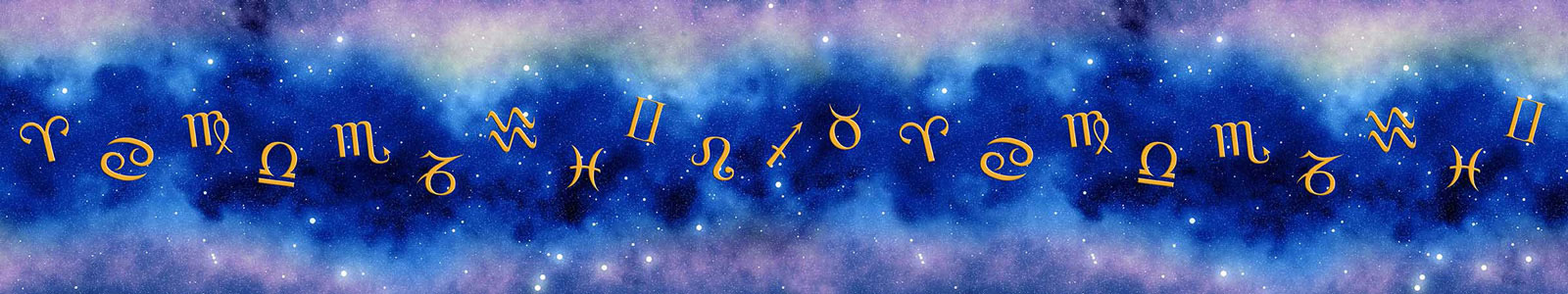 №3315 - Знаки зодиака на фоне звездного неба