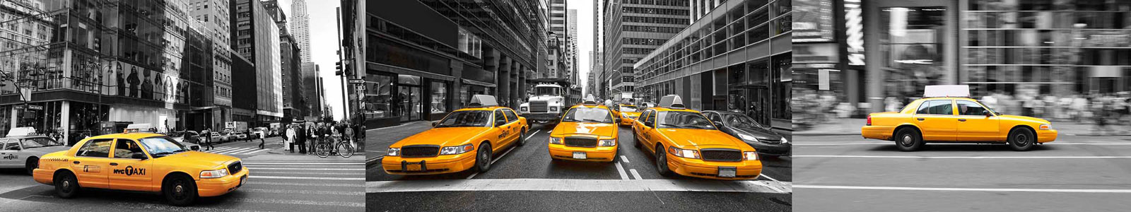 №3384 - Желтые такси на улицах Нью-Йорка