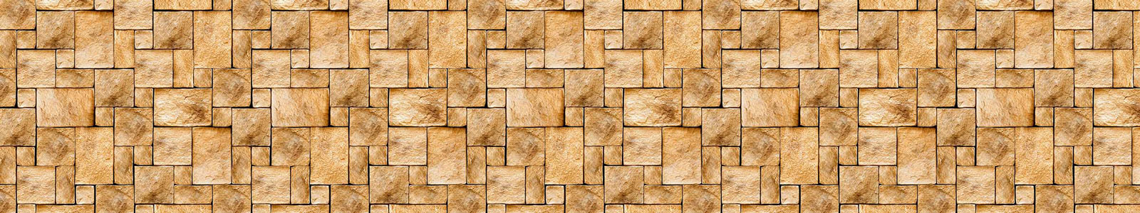 №3496 - Стена из прямоугольных кирпичей
