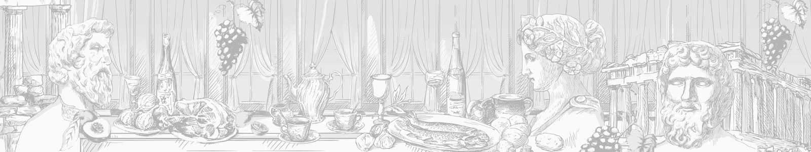№4485 - Греческий коллаж в серых тонах