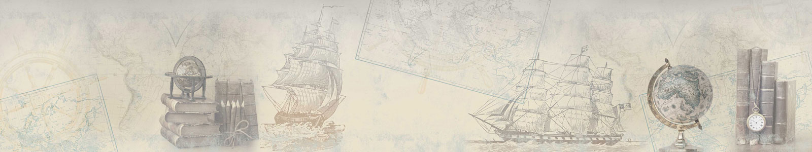 №4633 - Путешествия, старинные карты мира и рисунки кораблей