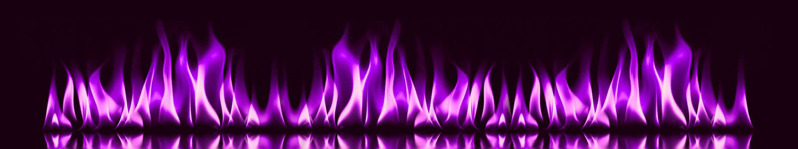 №4656 - Фиолетовое пламя на темном фоне