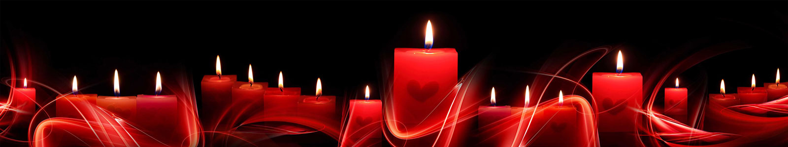 №5424 - Романтический вечер с ароматом красных свечей