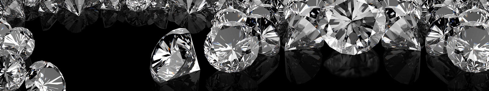 №5570 - Большие бриллианты на черном фоне