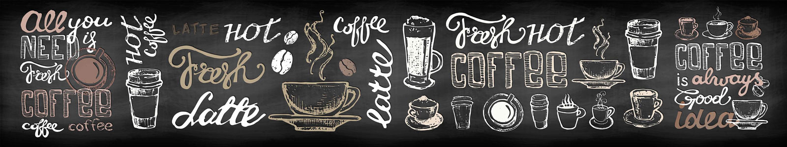 №5813 - Надписи и рисунки о кофе