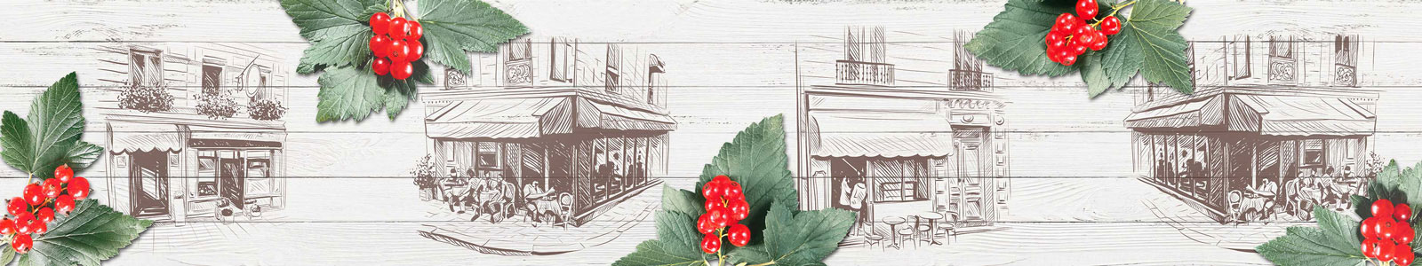 №6004 - Городские улочки и красная смородина
