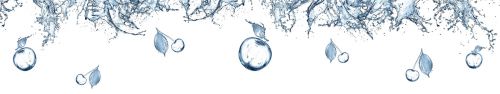 Скинали из стекла - Ягоды и фрукты из брызг воды
